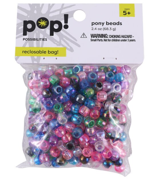 Round Pony Beads