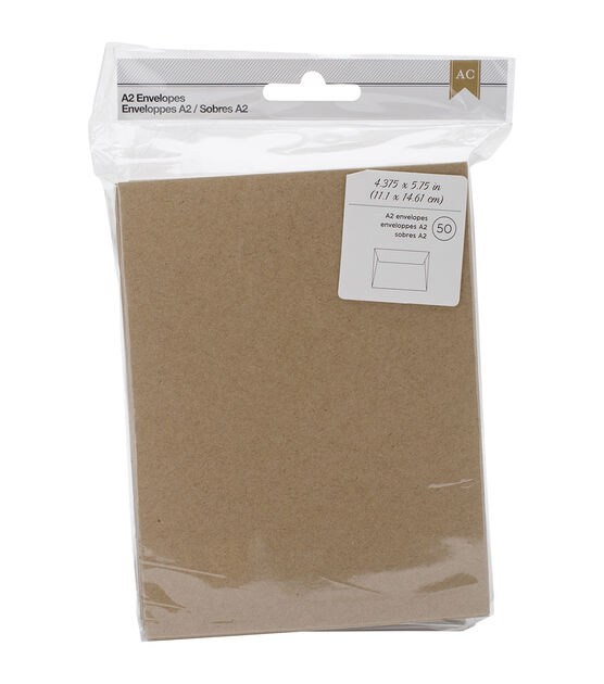 Holiday Kraft A7 Envelopes 5 1/4 x 7 1/4 – 10 Pack – Donahue Paper