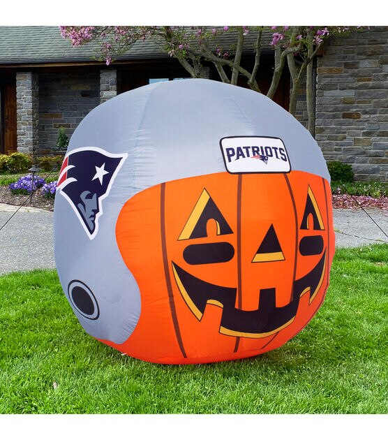 Sporticulture 4' NFL Patriots Inflatable Jackolantern Helmet, , hi-res, image 2