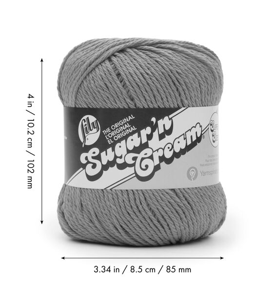 Lily Sugar'n Cream Worsted Cotton Ombre Yarn 6 Bundle by Lily