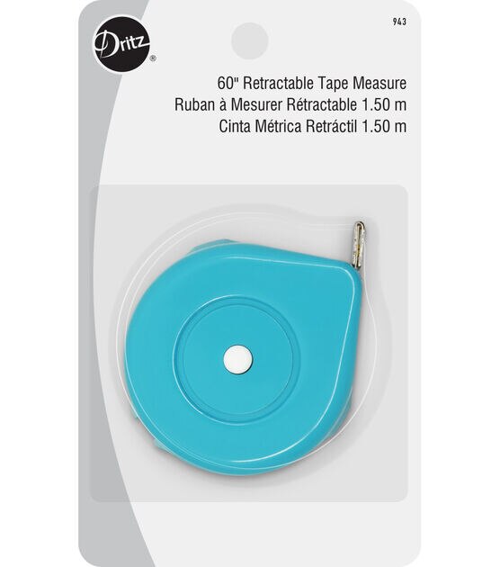 Dritz 60 Retractable Tape Measure, Assorted Colors, JOANN in 2023