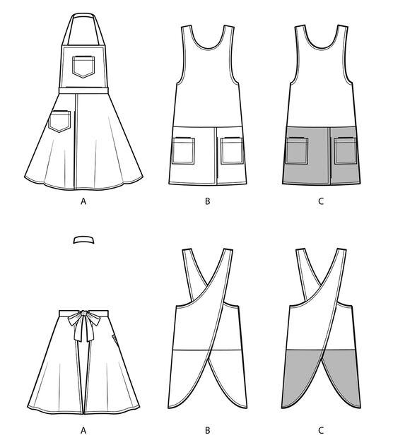 Simplicity S9564 Apron Sewing Pattern, , hi-res, image 6