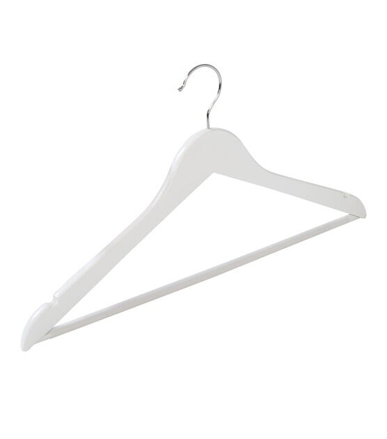 AF-138 16.5 Wood Top Hanger with Non Slip Hangers - Pack of 100