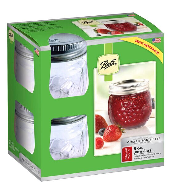 Ball Collection Elite 1 Pint Wide Mouth Mason Canning Jar (4-Count) -  Gillman Home Center