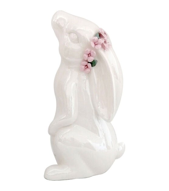12.25” Handcrafted Easter Bunny Figurine