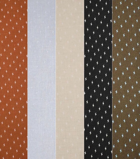 18" x 21" Geometric Cotton Fabric Quarter Bundle 5ct, , hi-res, image 2