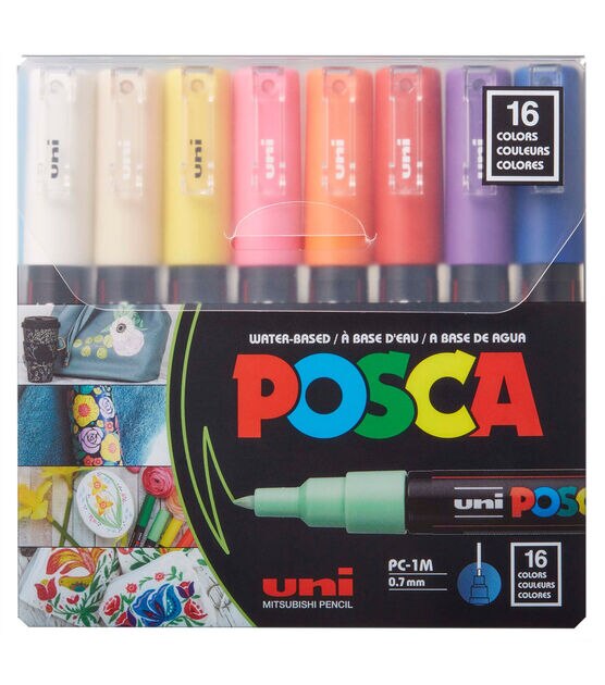 Posca PC-1M Extra Fine Pink Paint Marker