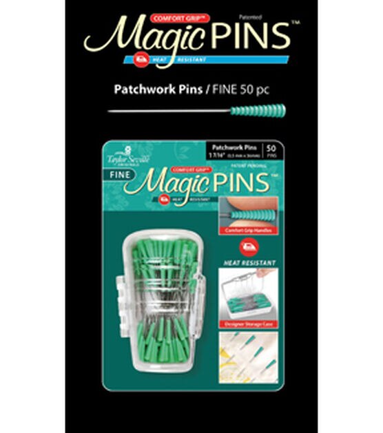 Taylor Seville Magic Pins (Patchwork 50 pk) – Spindle Cottage Workshop