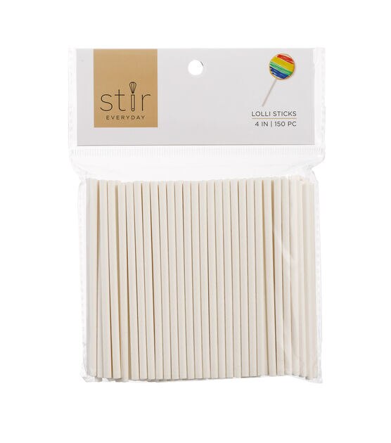 4 Lollipop Sticks 150pk by STIR