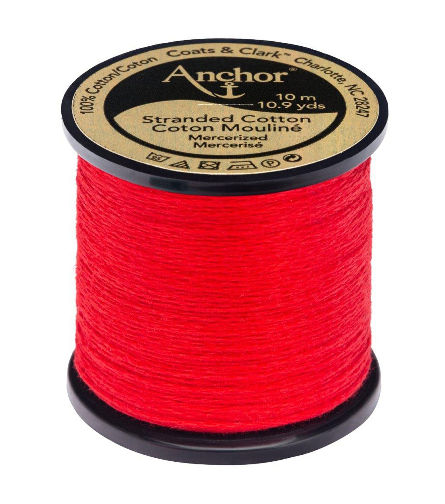 Anchor Cotton 10.9yd Pinks & Reds Cotton Embroidery Floss, 9046 Christmas Red, hi-res