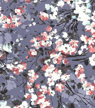 Cheery Blossom - Digital Print - Cotton Fabric – Riverside Fabrics