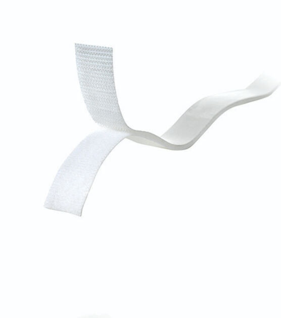 Velcro Sleek and Thin Stick on Tape White