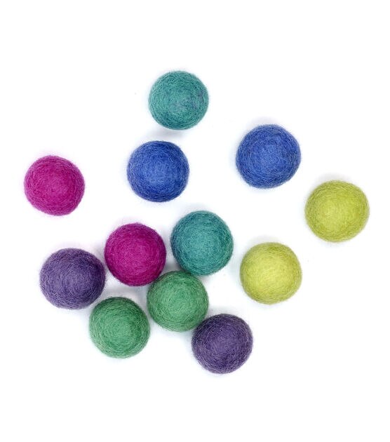  Dimensions Crafts Assorted Wool Balls for Needle Felting, 115  pcs : Arts, Crafts & Sewing