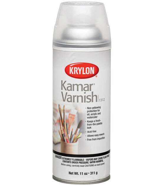 Krylon Kamar Varnish Aerosol Spray 11oz