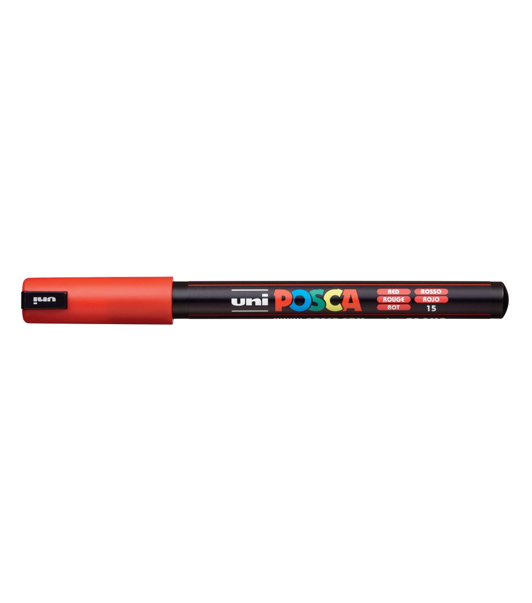 POSCA Ultra Fine Paint Marker, Red, hi-res