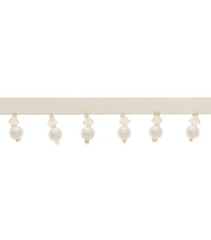 Simplicity Pearl Trim 6mm White by Joann | Joann x Ribblr