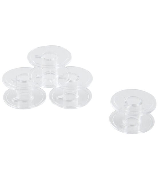 20 Pack Class 15 Clear Bobbins Made to Fit Singer 006066008