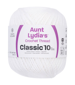 15 Pack: Aunt Lydia's® Metallic Gold Crochet Thread™
