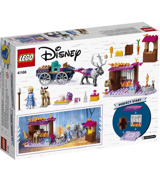 LEGO Disney Princess Elsa's Wagon Adventure 41166 Set, , hi-res, image 3