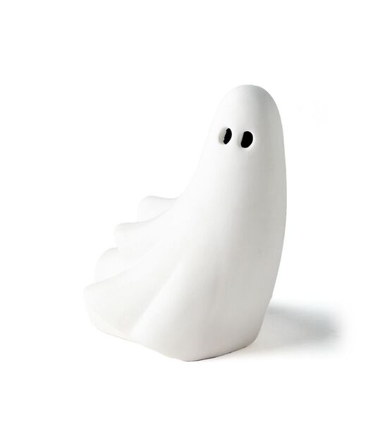 6.5" Halloween LED Ceramic Flying Ghost by Place & Time, , hi-res, image 2