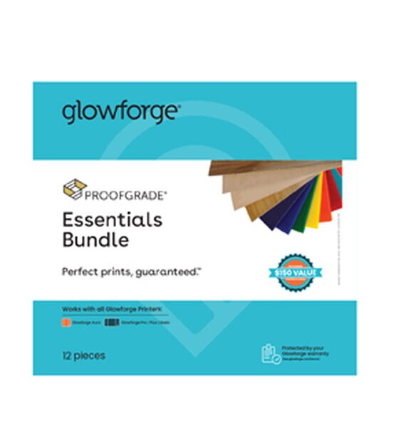 Glowforge 3 Sheet Essentials Bundle