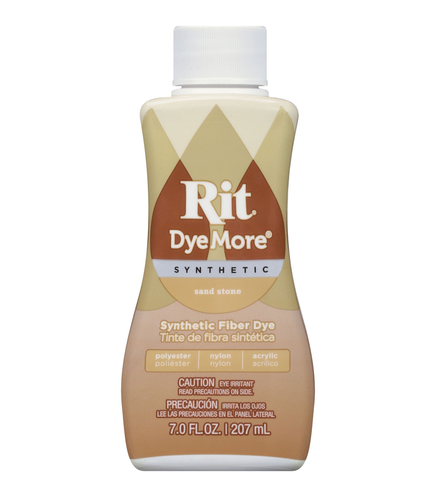 Rit DyeMore Advanced Liquid Dye for Polyester, Acrylic, Acetate, Nylon and  More, Sand Stone