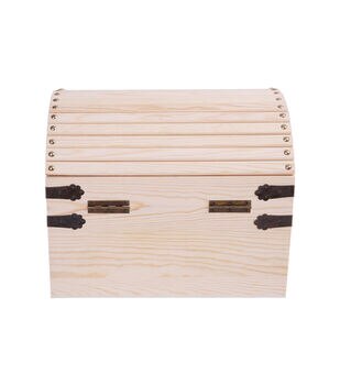 12 x 9 Plain Wood Box With Lid by Park Lane