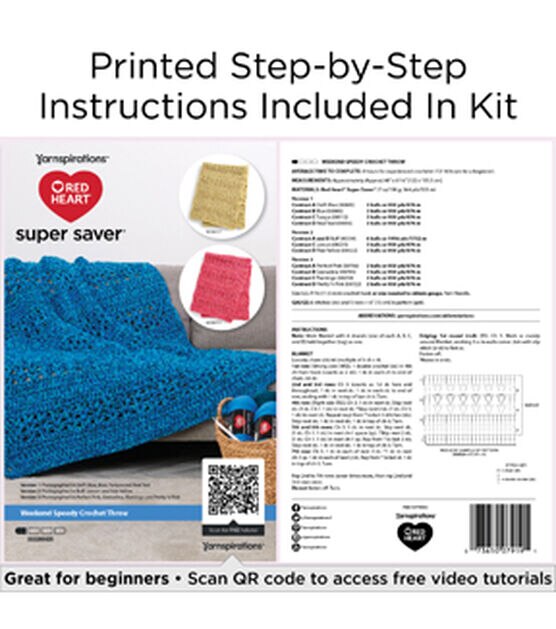 Red Heart 15ct Super Saver Super Knit Kit