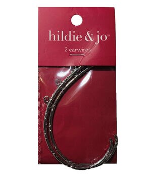 2pk Silver Metal Clip on Screw Back Earrings by hildie & jo