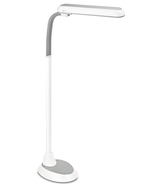 OttLite 54" Adjustable 24W Extended Reach Floor Lamp, , hi-res, image 3