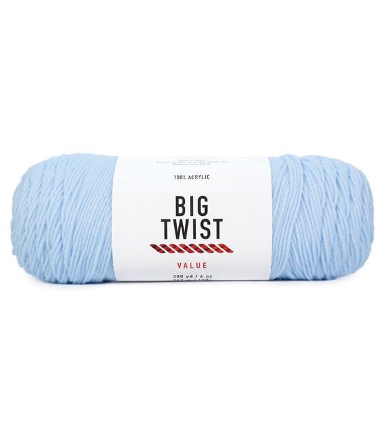 6oz Medium Weight Acrylic Blend 380yd Twinkle Yarn by Big Twist by Big  Twist