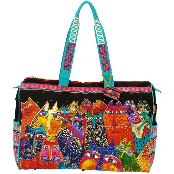 Tote Bag with Coverstitch Embellishment