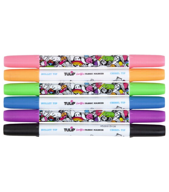 Tulip Graffiti Fabric Markers Neon, , hi-res, image 2