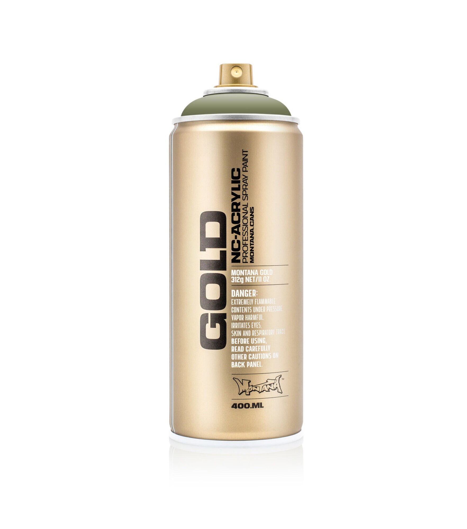 Montana GOLD 400 ml Spray Color 100 Percent, Manila Green, hi-res