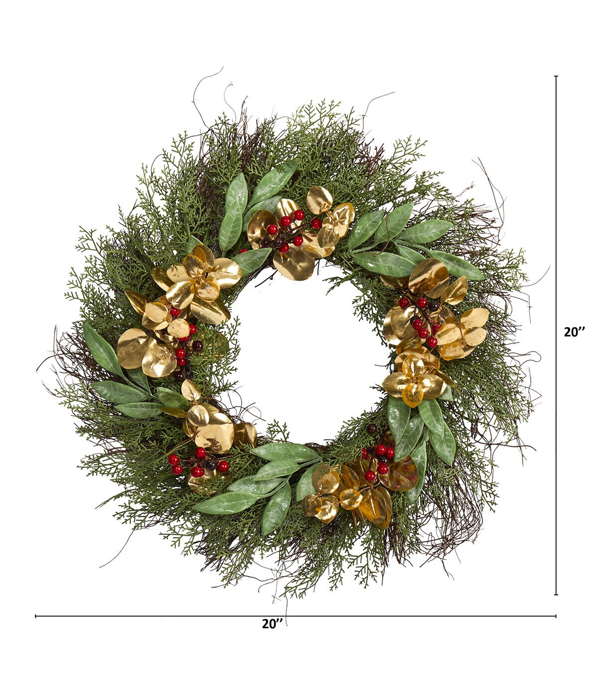 natural wreathe no.408フラワー/ガーデン - usge.com.br