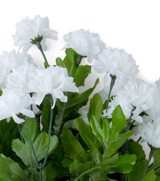 20" Spring White Gomphrena Bush by Bloom Room, , hi-res, image 2