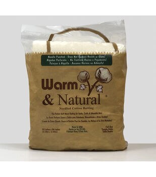 Warm & Natural Twin Quilt Batting, The Warm Company #W2391WN