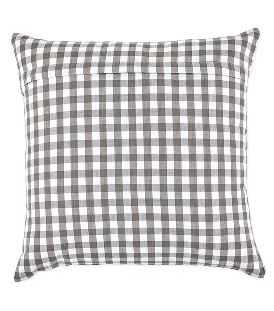 Blank Sublimation Pillow Covers 18x18 Polyester Linen with Red and Black  Buffalo Plaid Border