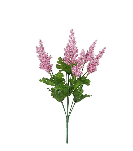 15" Spring Light Pink Berry Bush by Bloom Room