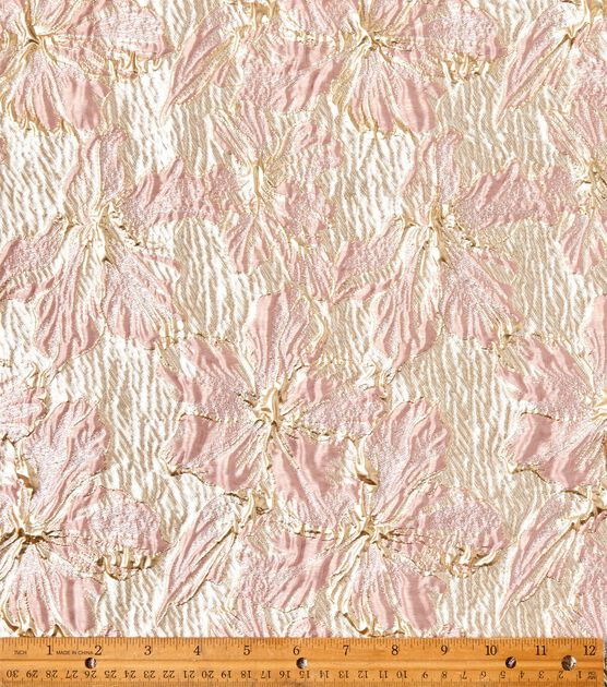 Badgley Mischka Luxury Brocade Fabric, , hi-res, image 5