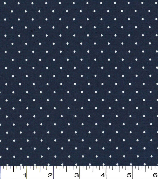 White Swiss Dots on White Quilt Cotton Fabric by Quilter's