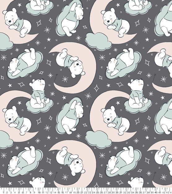 Cotton Fabric - Character Fabric - Disney Pooh Nursery Winnie the Pooh  Honey Jars - 4my3boyz Fabric