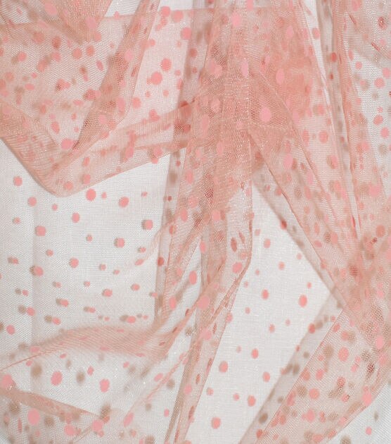 White Tulle Polka Dots Soft Fabric 1 Way Stretch Fabric Sold By The Ya –  GENERAL TEXTILES INC DBA SMART FABRICS