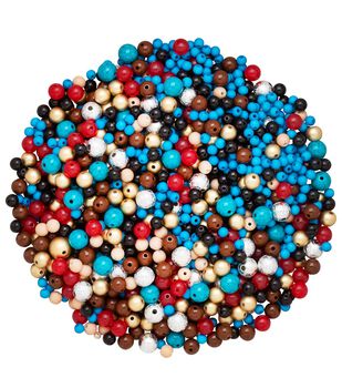 16oz Multicolor Glass Beads by hildie & jo