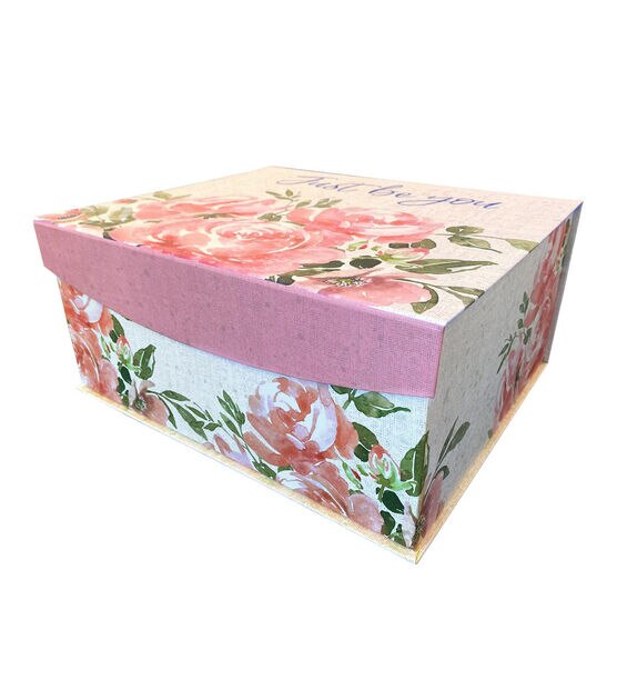 14 Gallery Floral Fliptop Box