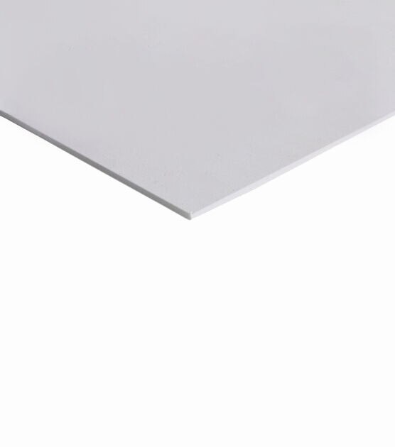 Easimat A4 EVA Foam Craft Sheets Kids Arts Project DIY in White 2mm thick