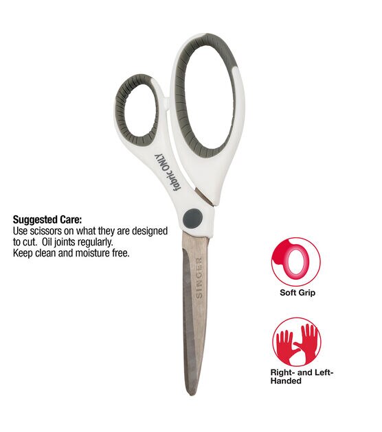 3 pcs Pack Stainless Steel Comfort Grip Office Scissor Sewing