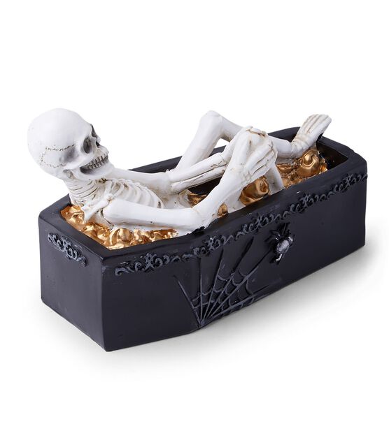 Coffin skeleton Halloween cake pan