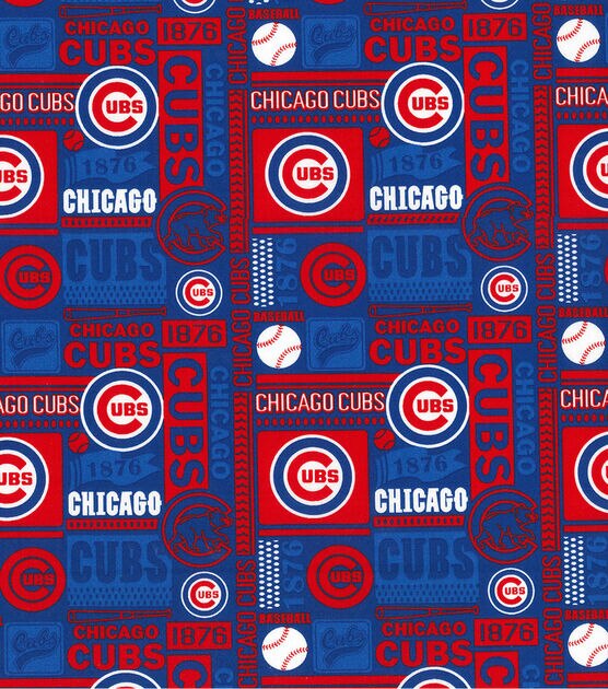 Chicago Cubs Design 1 Afghan Crochet Pattern 