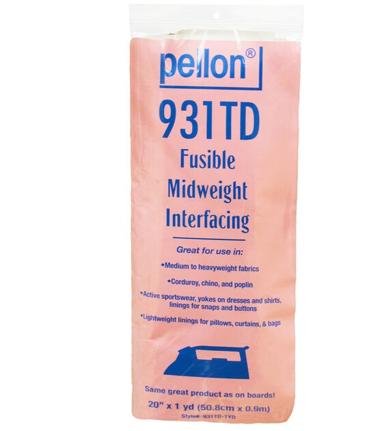  Pellon SF101 Shape-Flex® Cotton Woven Fusible Interfacing 20 x  10 yards Bolt White